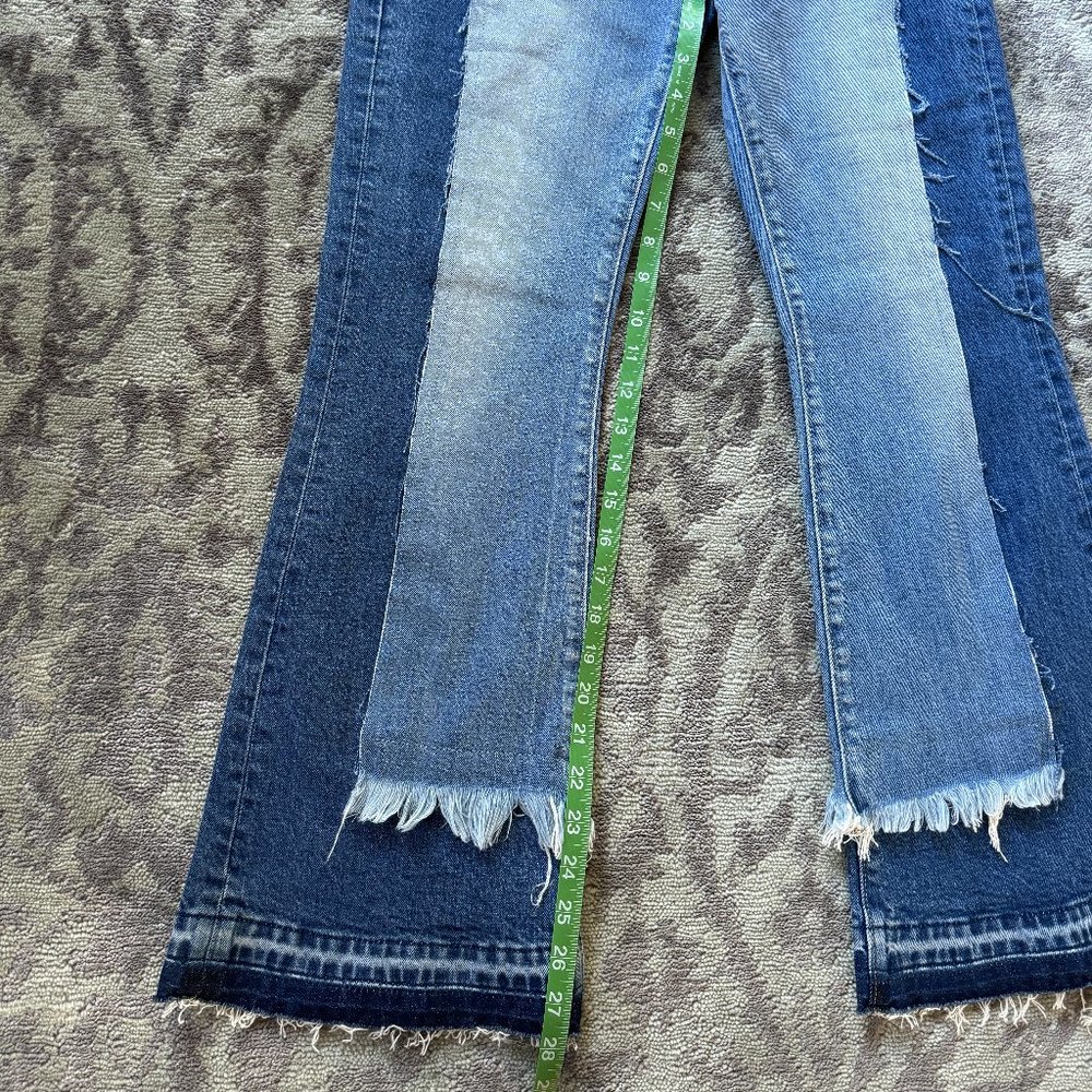Levi's Made And Crafted Patchwork Two Tone Jeans - image 8